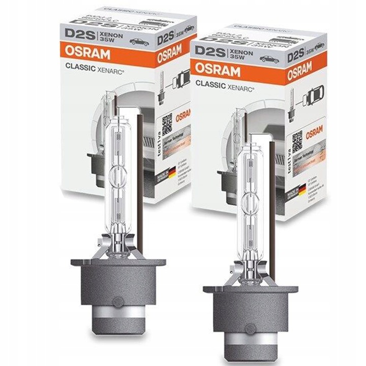 OSRAM D2S XENON KSENON ŻARNIK 66240 4300K - 2SZT
