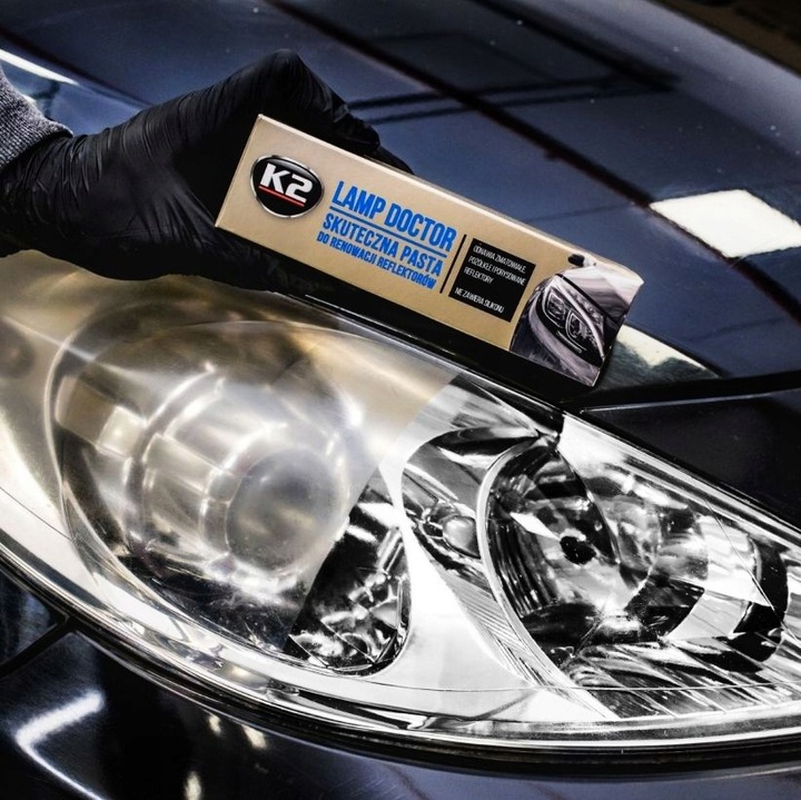 ZESTAW POLERKA RENOWACJA PASTA DO POLEROWANIA REGENERACJI REFLEKTORÓW LAMP