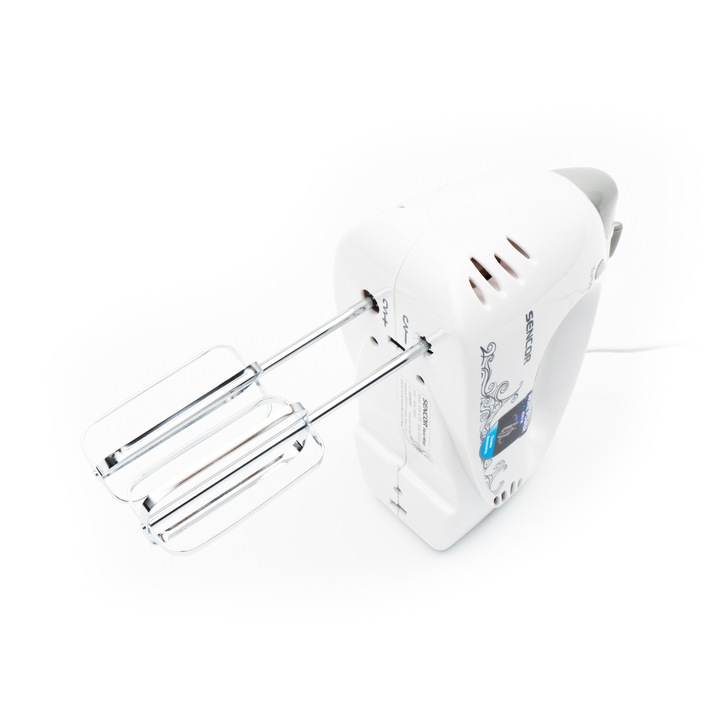 Lekki mikser ręczny blender CICHY 400W TURBO 5 pręd Sencor SHM 5270-EUE3