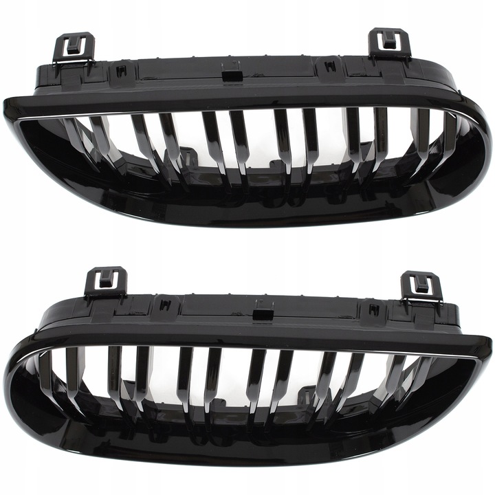 Atrapa Nerki Grill Czarny Połysk do BMW 1 E81 E82 E87 E88 Przed Liftingiem