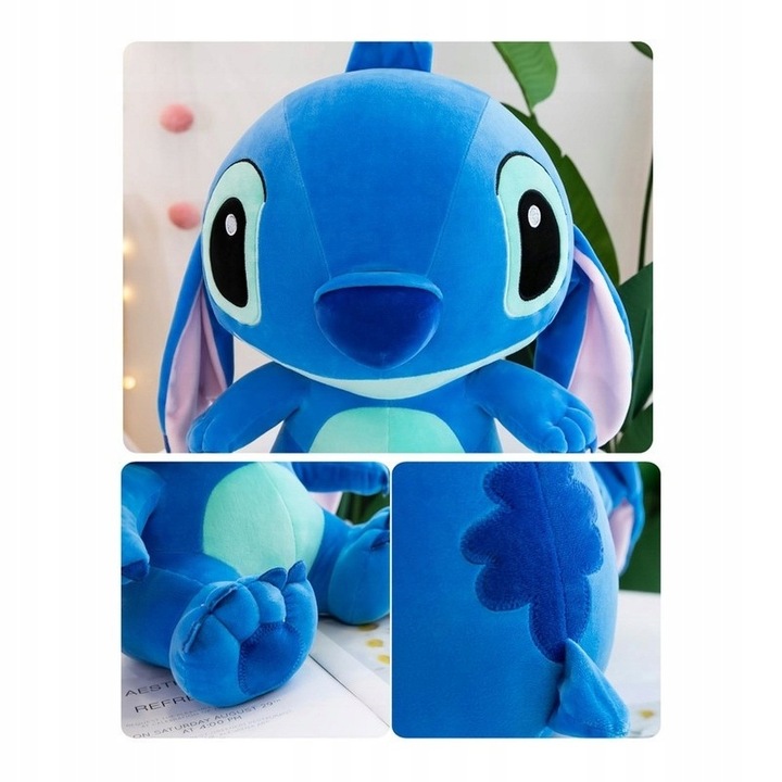 Maskotka Niebieski Stich Miś Zabawka Pluszowa Stitch 45 cm Bajka