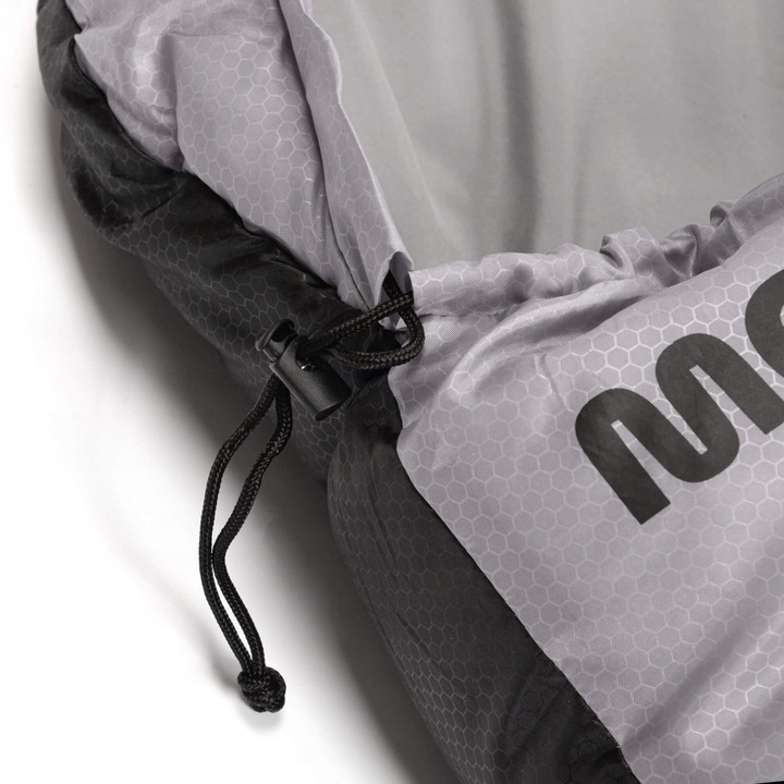 ŚPIWÓR TURYSTYCZNY KOŁDRA Z KAPTUREM PODUSZKĄ SAFARI METEOR lewy 190+30x80