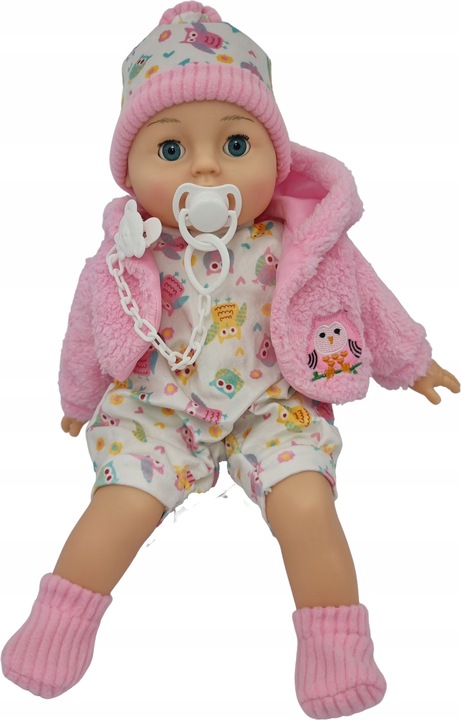 LALKA BOBAS MÓWI I ŚPIEWA ZAMYKA OCZY SMOCZEK_89K