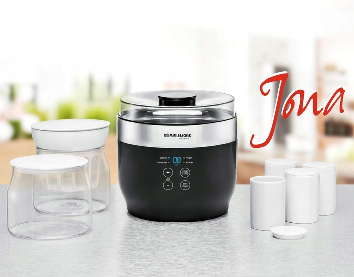 Urządzenie do Jogurtu i Świeżego Sera Jogurtownica Rommelsbacher JG 80