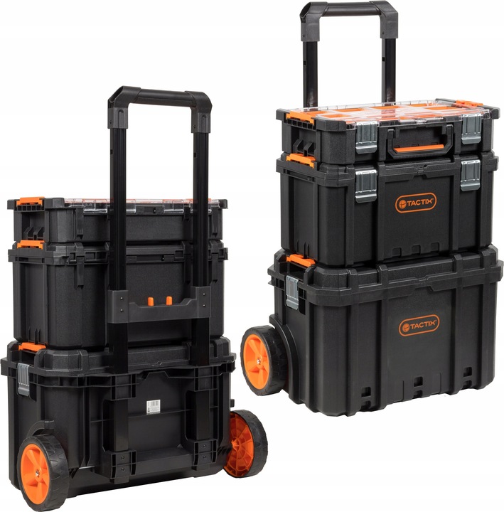 Skrzynka narzędziowa modułowa kołach ZESTAW TACTIX