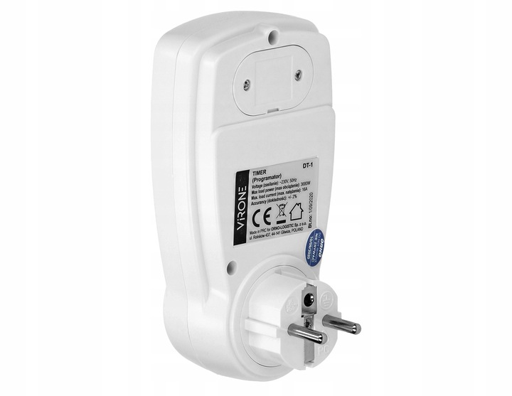 ORNO Timer Programator Czasowy Elektroniczny LCD Włącznik do Gniazdka