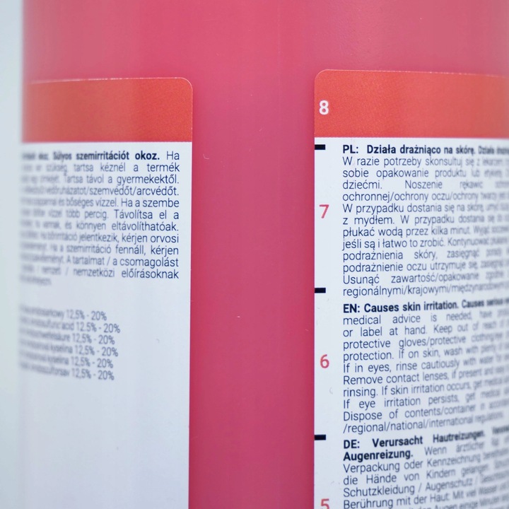 Odkamieniacz do ekspresu zmieniający kolor 1l = 8 cykli Descaler Format PRO