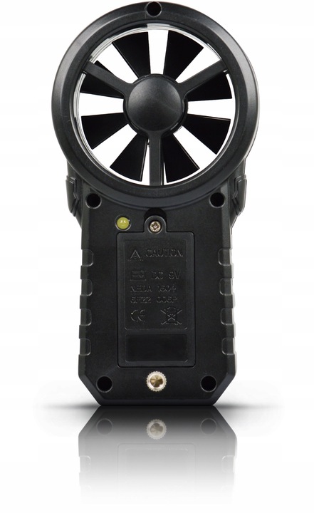 ANEMOMETR WIATROMIERZ POMIAR PRĘDKOŚCI POWIETRZA MIERNIK WIATRU TEMPERATURY