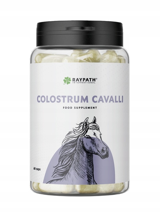 Suplement diety Raypath Colostrum Cavalli colostrum kapsułki 60 szt.