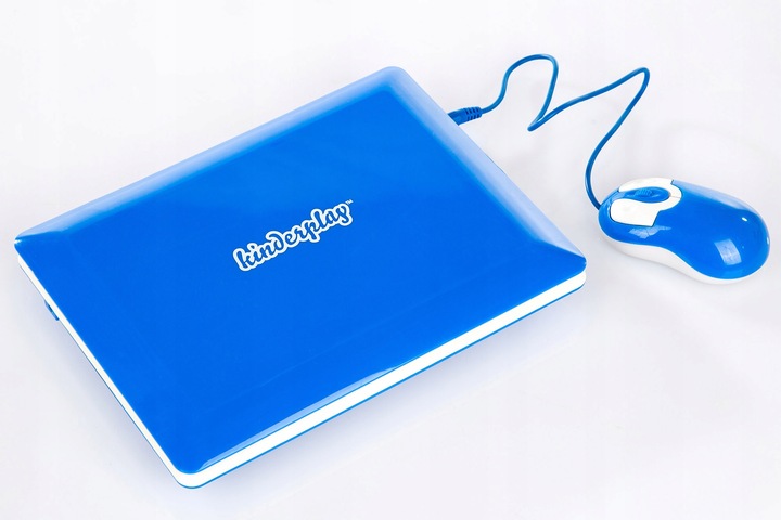 KINDERPLAY LAPTOP DLA DZIECI EDUKACYJNY DO NAUKI LITEREK LICZENIA 120 OPCJI