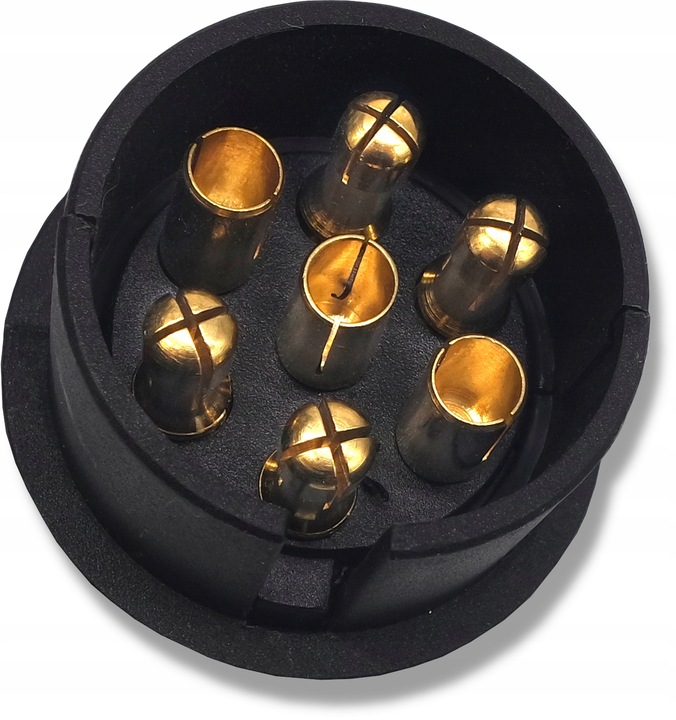 TESTER MIERNIK GNIAZDA WTYCZKI PRZYCZEP 9V 7 13 PINÓW +BATERIA I 2 ADAPTERY