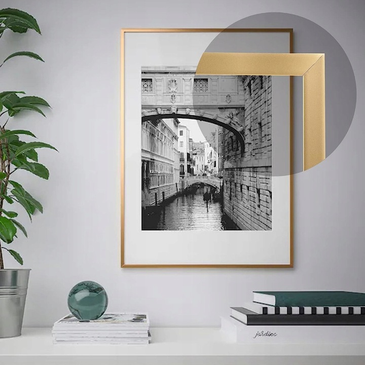 LISTWA DEKORACYJNA OZDOBNA ZŁOTA PVC 21mm GOLD 10 METRÓW SAMOPRZYLEPNA