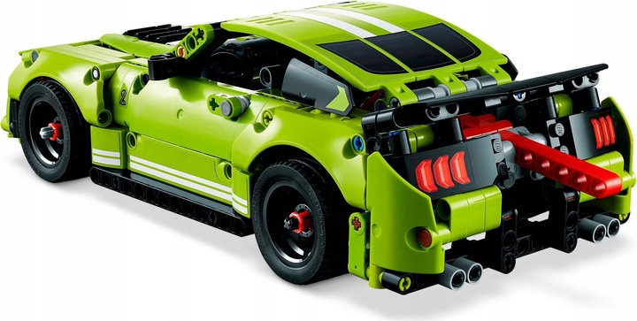 LEGO TECHNICS Samochód Ford Mustang Shelby + 2x silnik Pull&Back