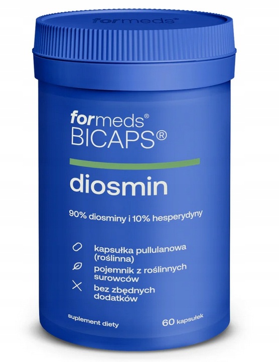ForMeds BICAPS DIOSMIN Hesperydyna DIOSMINA 450mg