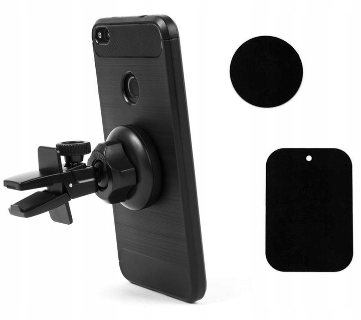 Uchwyt samochodowy na telefon do kratki MAXI Magnetic