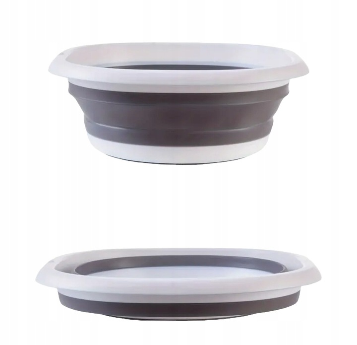 Zestaw 3szt uniwersalnych misek składanych silikonowe 3L 5L 8L miska