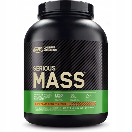 GAINER SERIOUS MASS OPTIMUM NUTRITION 2730g | Ciasteczkowy Ciastko z kremem