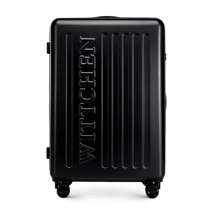 WITTCHEN duża walizka z ABS-u z logo czarna