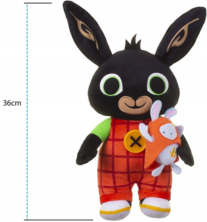 Maskotka Bing Golden Bear Bing i Króliś Tuliś mówiacy plusz 36 cm