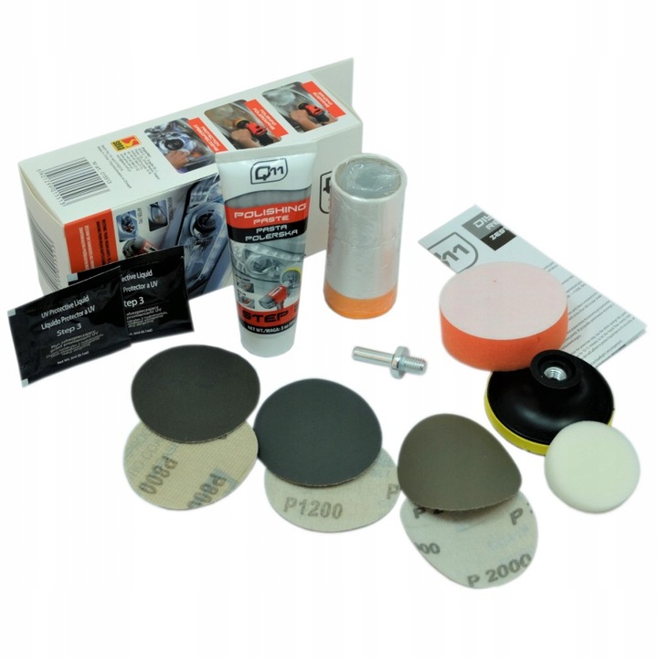 Zestaw do polerowania Regeneracji reflektorów Lamp