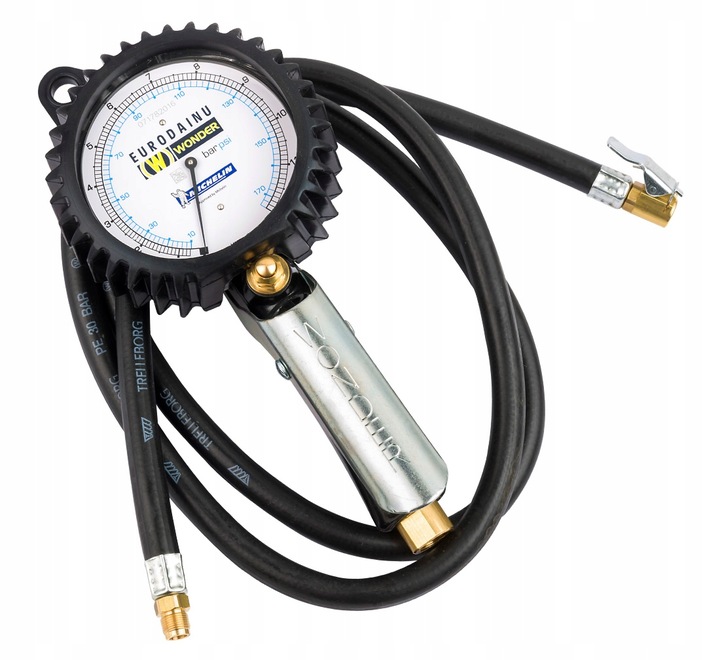 Pistolet do Pompowania Kół z Manometrem Wonder