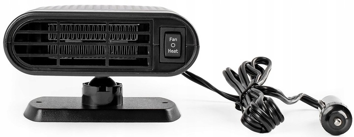 TERMOWENTYLATOR GRZEJNIK SAMOCHODOWY DMUCHAWA DO AUTA POD ZAPALNICZKĘ 12 V