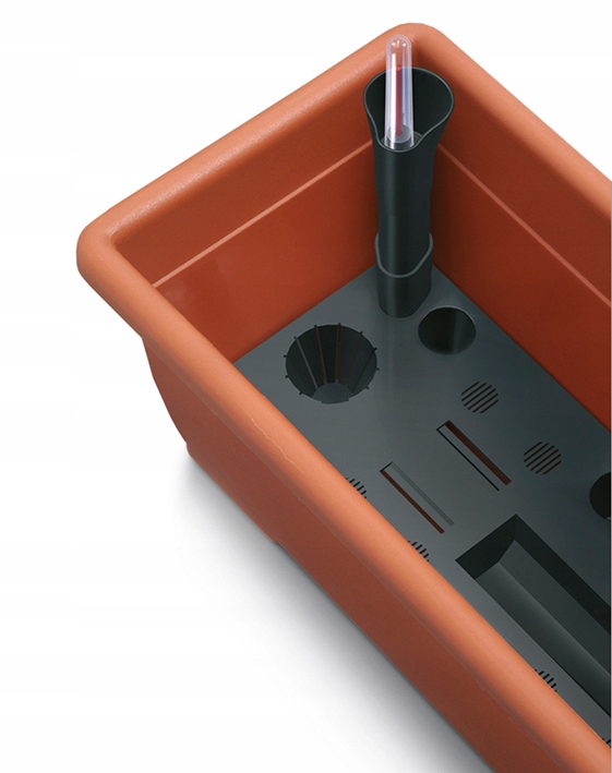 3x Doniczka balkonowa z nawadnianiem IS6CAN Donica