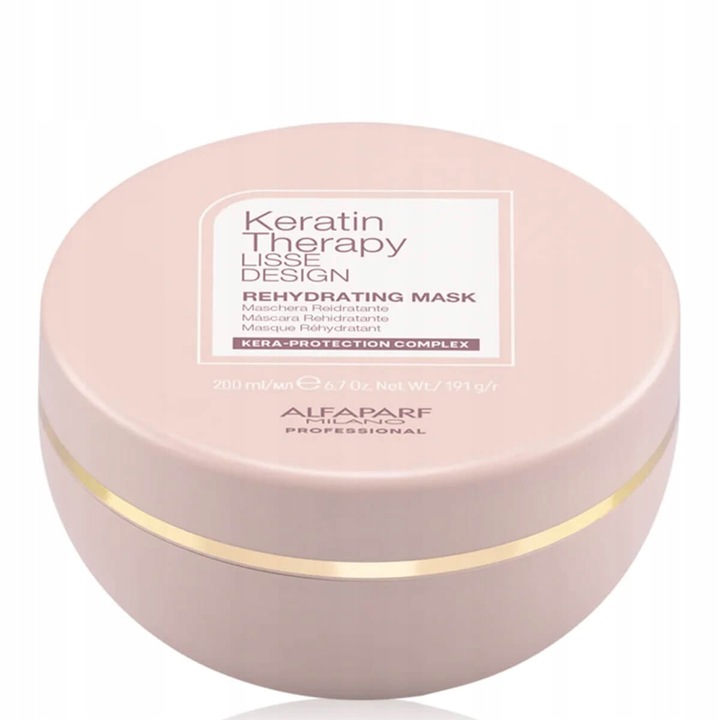 Alfaparf Lisse Design Keratin Therapy maska nawilżająca włosy 200ml