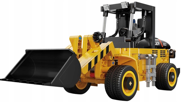 KLOCKI CADA TECHNIC KOPARKO-ŁADOWARKA 403 EL. RUCHOME ELEMENTY NA PREZENT