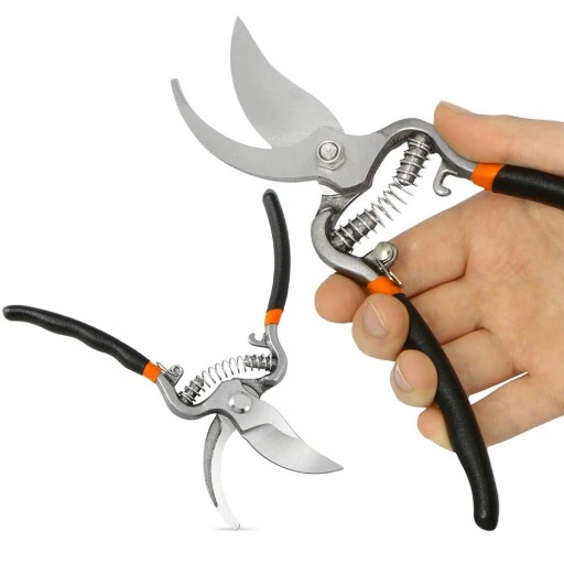 SEKATOR NOŻYCOWY OGRODOWY RĘCZNY DO GAŁĘZI KWIATÓW KRZEWÓW PĘDÓW MOCNY