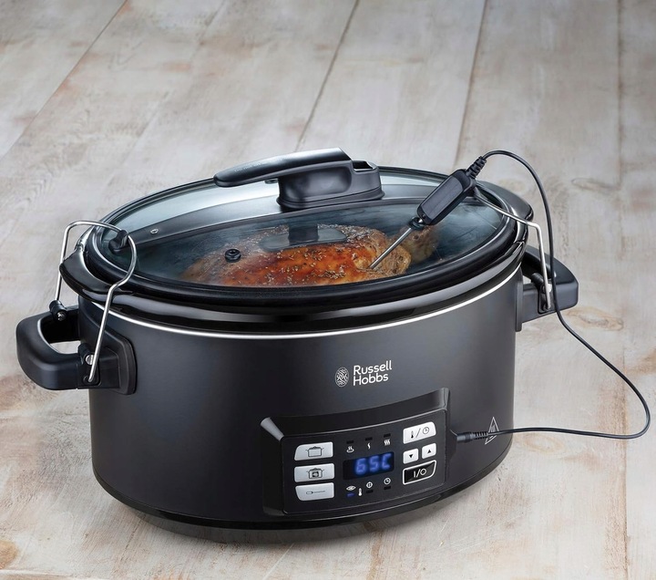 Wolnowar 3w1 Russell Hobbs Slow Cooker 6,5l Slow Cooker, Sous Vide