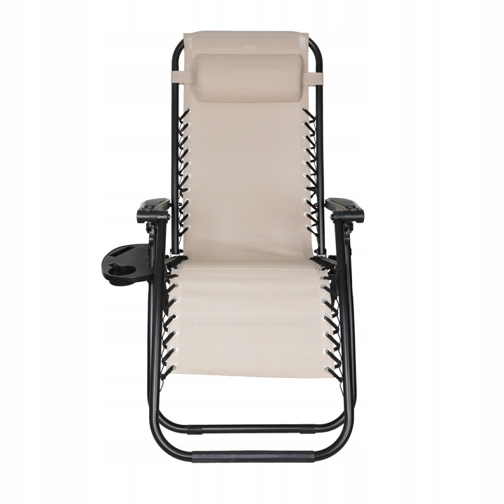 Leżak metal beże i brązy AbarQs