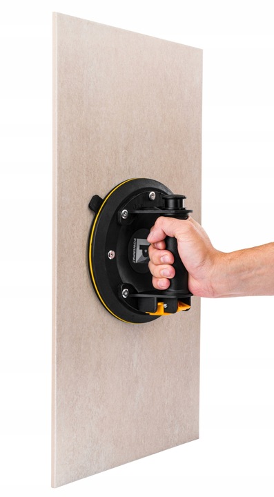 PRZYSSAWKA PRÓŻNIOWA DO PŁYTEK UCHWYT Z POMPKĄ GLAZURY SZYB 190 KG 200 MM