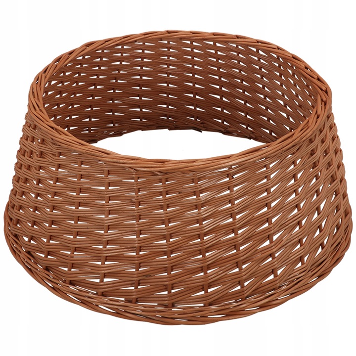 OSŁONA WIKLINOWA NA STOJAK POD CHOINKĘ BOHO KOSZ STOJAKA NATURALNY FI 55 CM