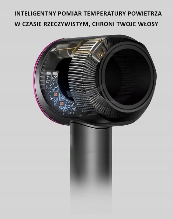 Suszarka do włosów 1600W ULTRA 5 in 1 SILVER