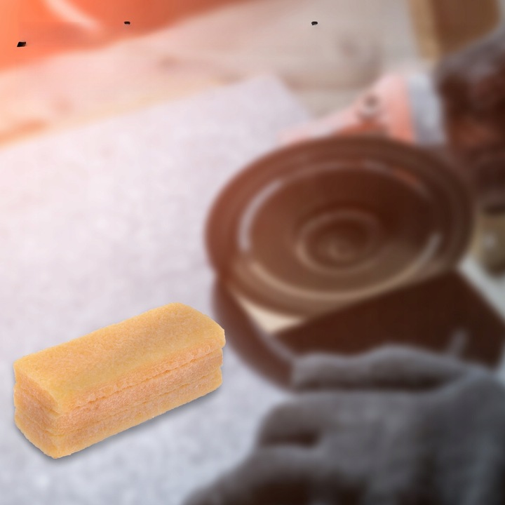 KLOCEK KOSTKA DO CZYSZCZENIA PASÓW ŚCIERNYCH TAŚM PAPIERU 100x40x40 mm