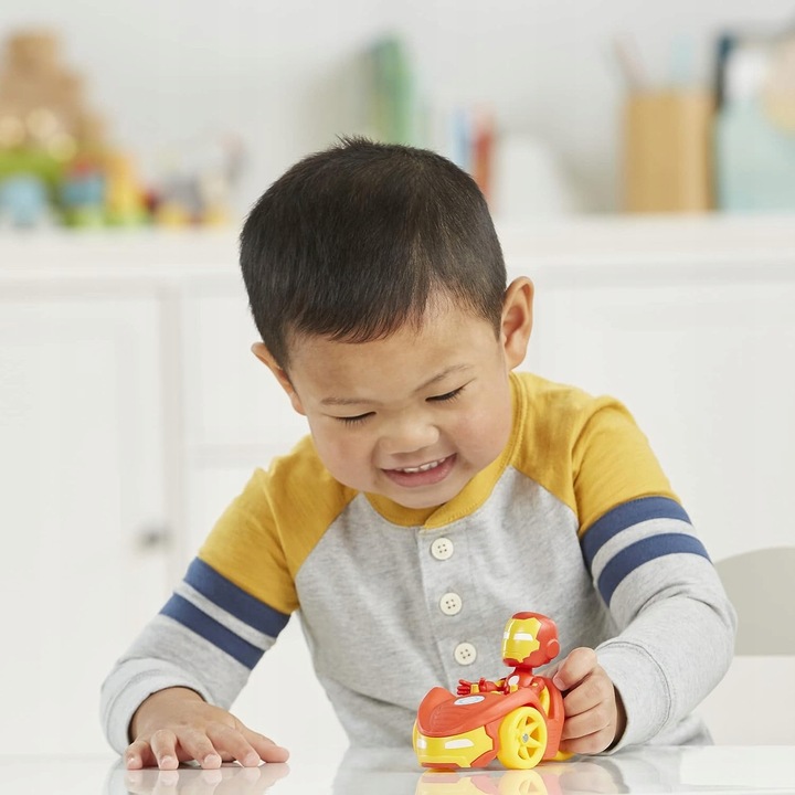 MARVEL SPIDEY I SUPER-KUMPLE FIGURKA IRON MAN Z POJAZDEM F3922