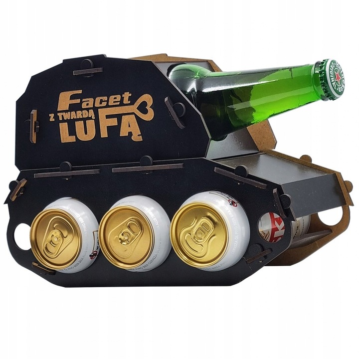 CZOŁG NA PIWO śmieszny prezent na Walentynki chłopaka męża niego faceta