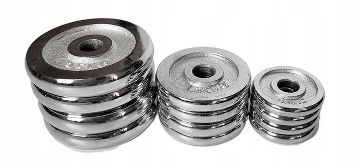 Hantle żeliwne 2x10kg WALIZKA regulowane chromowane zestaw talerze gryfy