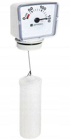 MECHANICZNY PRZYRZĄD DO POMIARU POZIOMU CIECZY MT-Profil R AFRISO PŁYWAKOWY