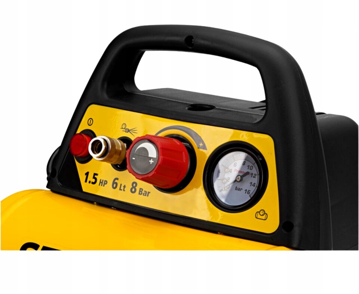 KOMPRESOR BEZOLEJOWY 6L 230V 8 BAR STANLEY