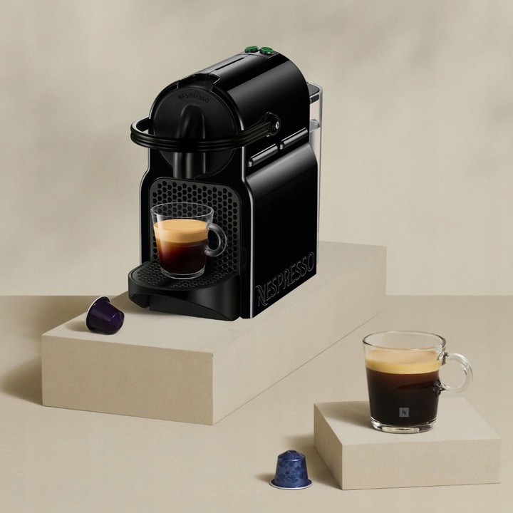 NESPRESSO EKSPRES DO KAWY NA KAPSUŁKI CIŚNIENIOWY INISSIA KAPSUŁKOWY +14KAW