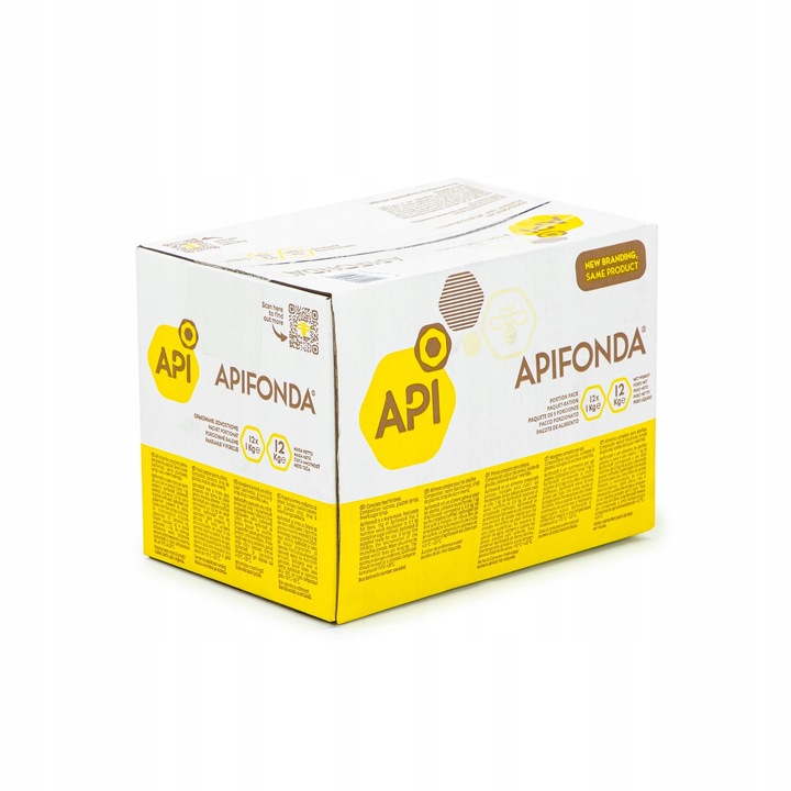 Ciasto Apifonda do wiosennego podkarmiania 12sztx1kg DŁUGI TERMIN sudzucker