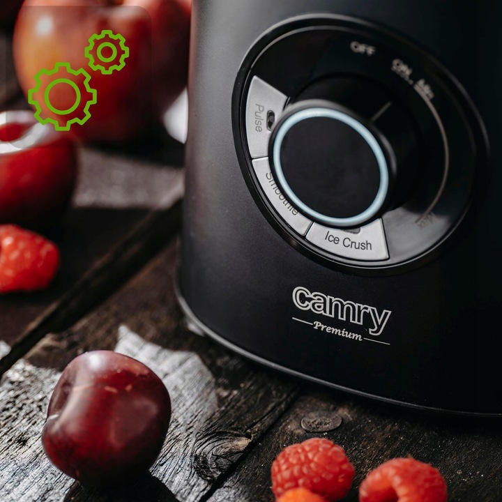 Blender Kielichowy do Koktajli 2000W 3 PROGRAMY Kruszy Lód Smoothie BPAFREE