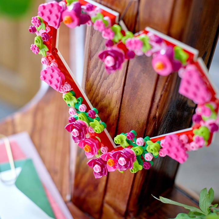 LEGO Creator 40638 Ozdoba w Kształcie Serca PREZENT NA WALENTYNKI SERDUSZKO