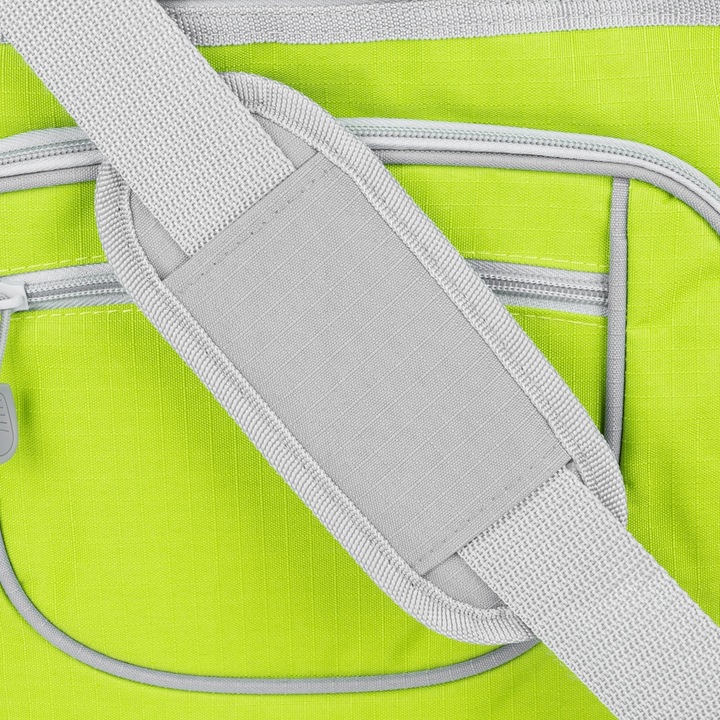 TORBA TERMICZNA NA PLAŻĘ ZAKUPY PIKNIK 30L ZIELONA REG PASEK 37x27x27,5CM