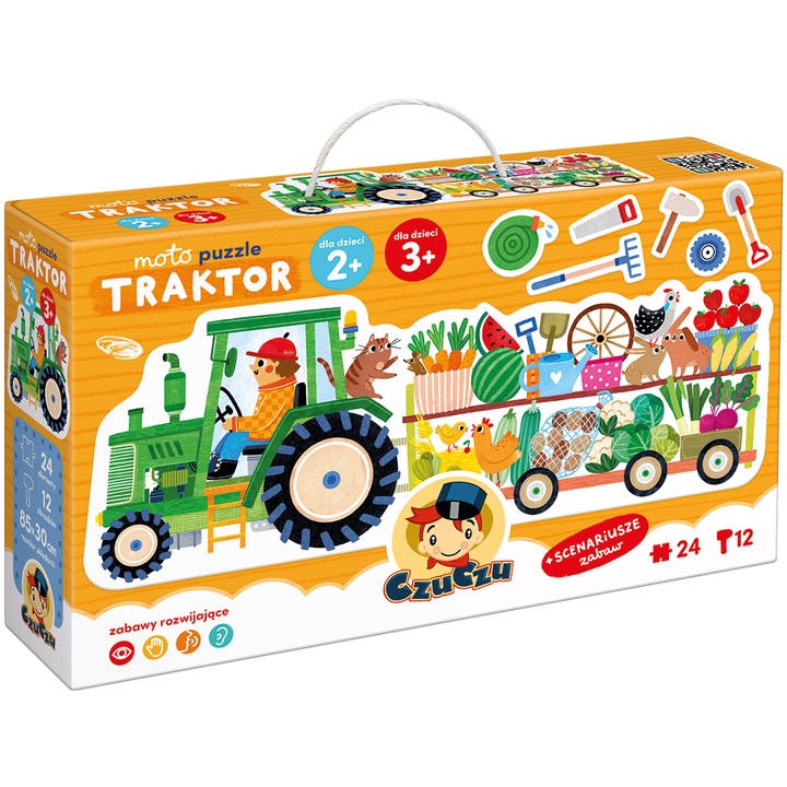 CzuCzu Moto puzzle Traktor