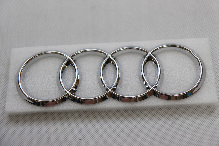 EMBLEMAT ZNACZEK logo AUDI przód Maski A3 A4 A5 A6 273x94mm PREMIUM MP251