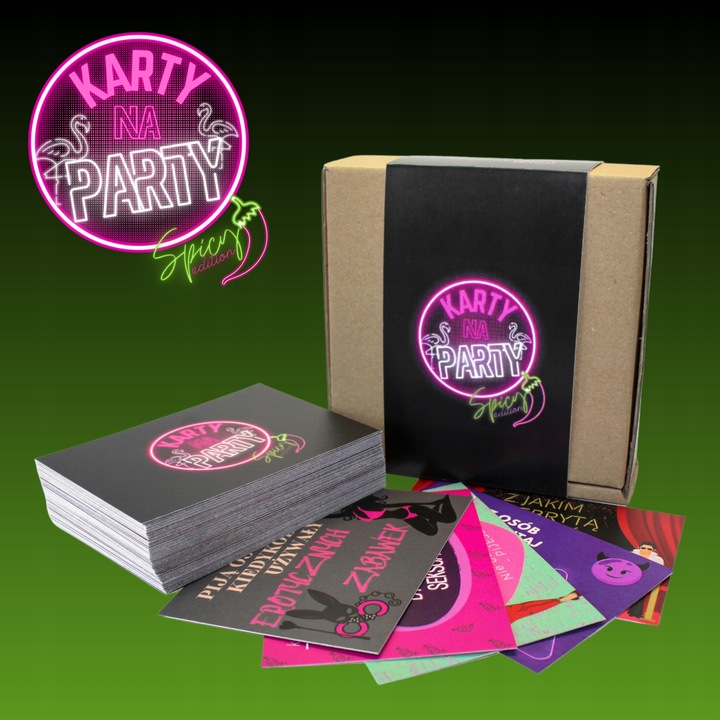 KARTY NA PARTY SPICY EDITION! GRA NA IMPREZY!
