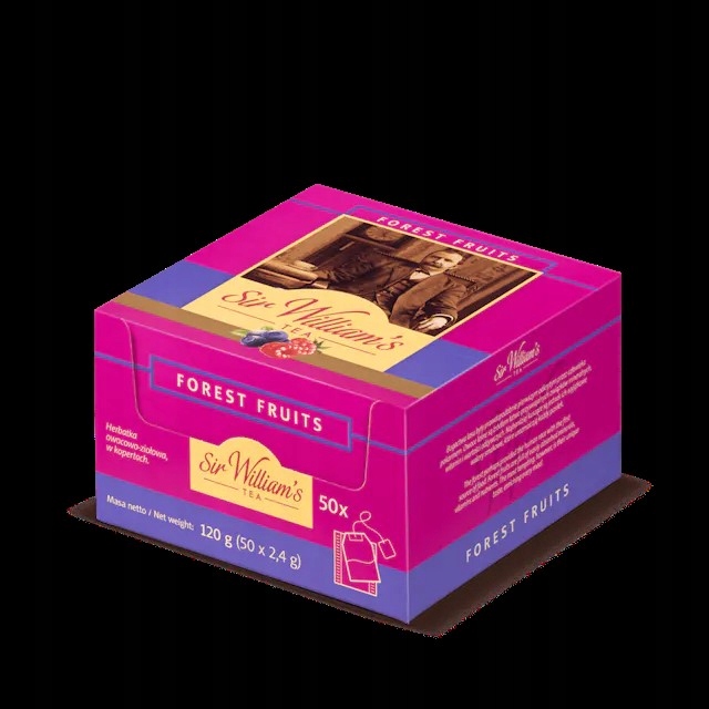 Owocowa Herbata Sir William’s Tea Forest Fruits 50 Saszetek
